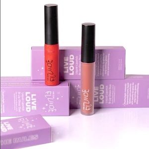 WE ARE FLUIDE || Live Loud Lip Love - Liquid Lipstick + Lip Gloss Duo ⭐️NIB⭐️